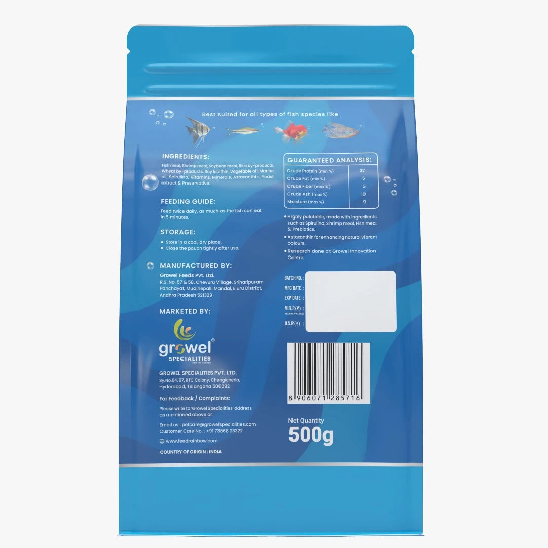 Mini Floating Pellets | 1.8mm | Growel Rainbow