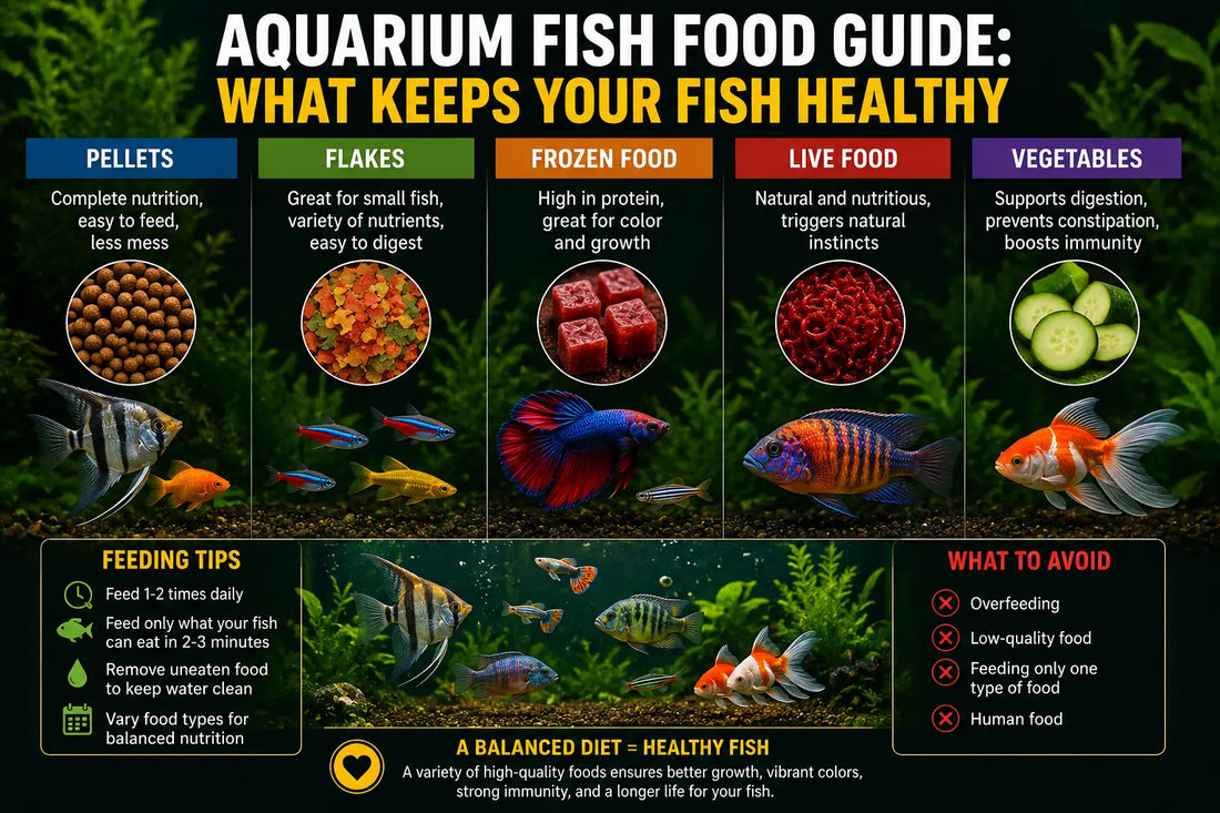 Aquarium Fish Food Guide: What Keeps Your Fish Healthy