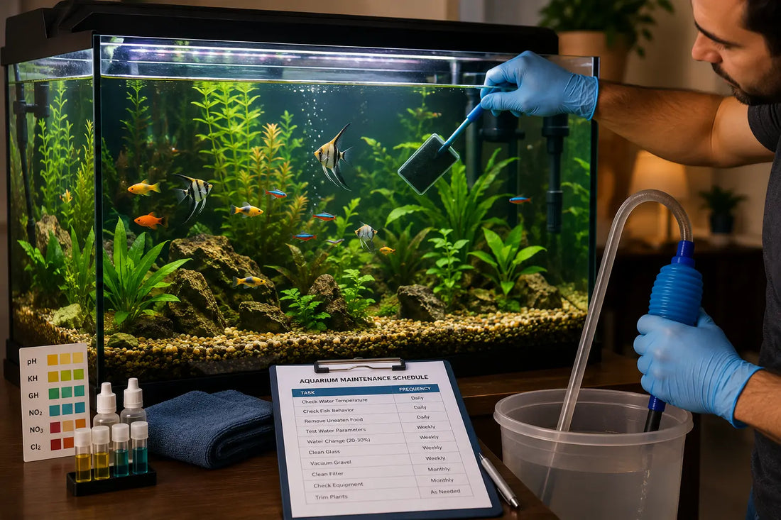 Fish Tank Maintenance Tips: A Complete Schedule