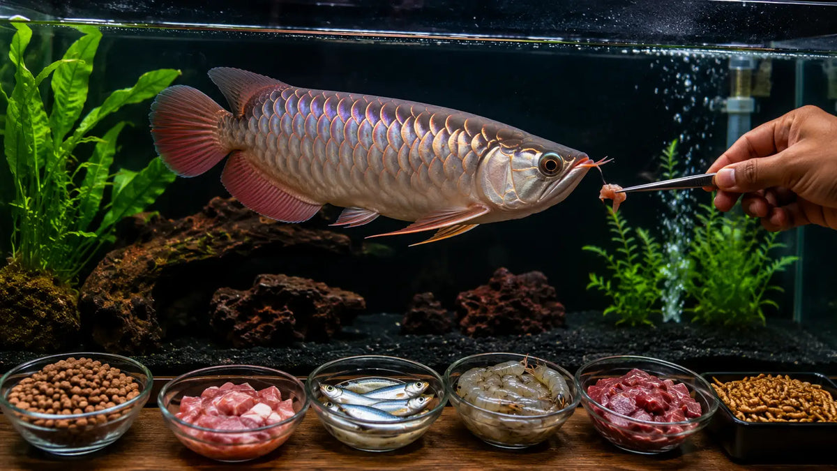 How to Feed Arowana Fish