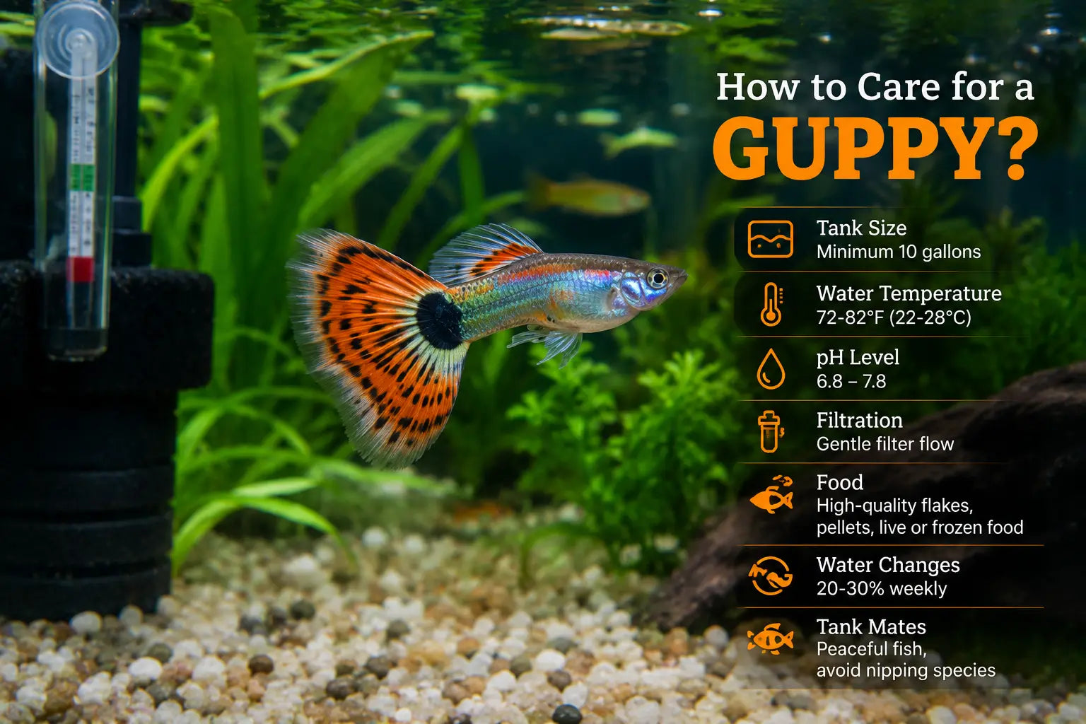 How to Care for a Guppy?