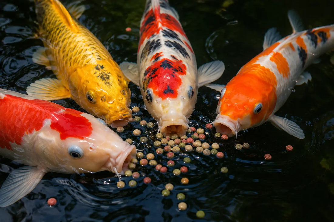 Can You Feed Your Koi Fish Rainbow Fish Food