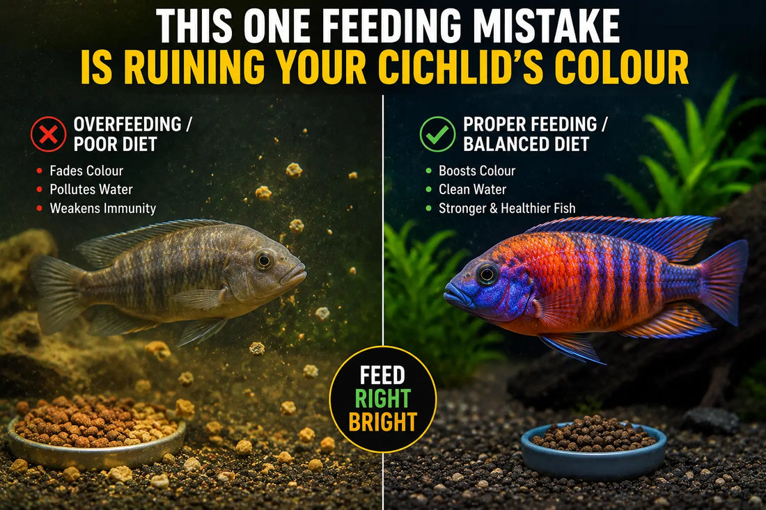 This One Feeding Mistake Is Ruining Your Cichlid’s Colour