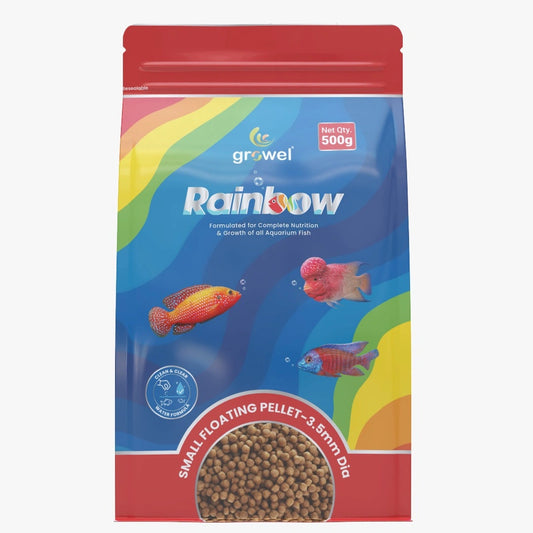 Small Floating Pellets | 3.5mm | Growel Rainbow
