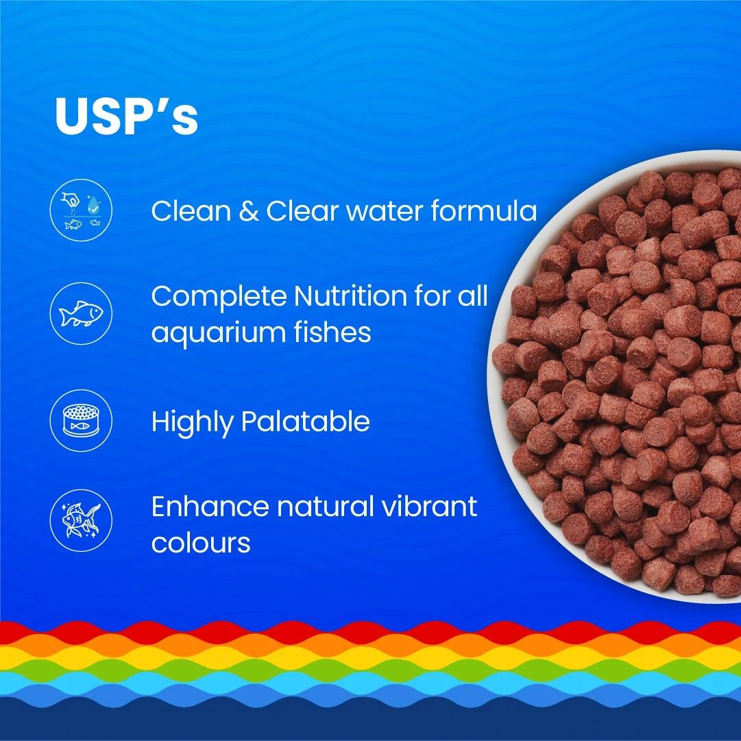 Medium Floating Pellets | 5.5mm | Growel Rainbow