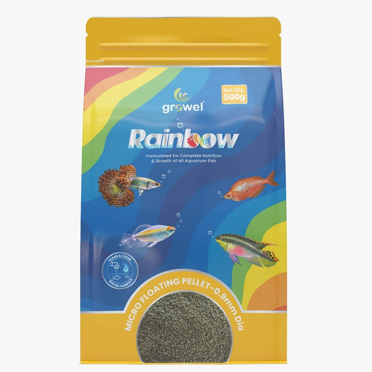 Micro Floating Pellets | 0.9mm | Growel Rainbow