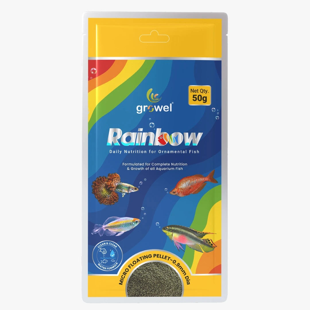 Growel Rainbow Micro Floating Pellets | 0.9mm