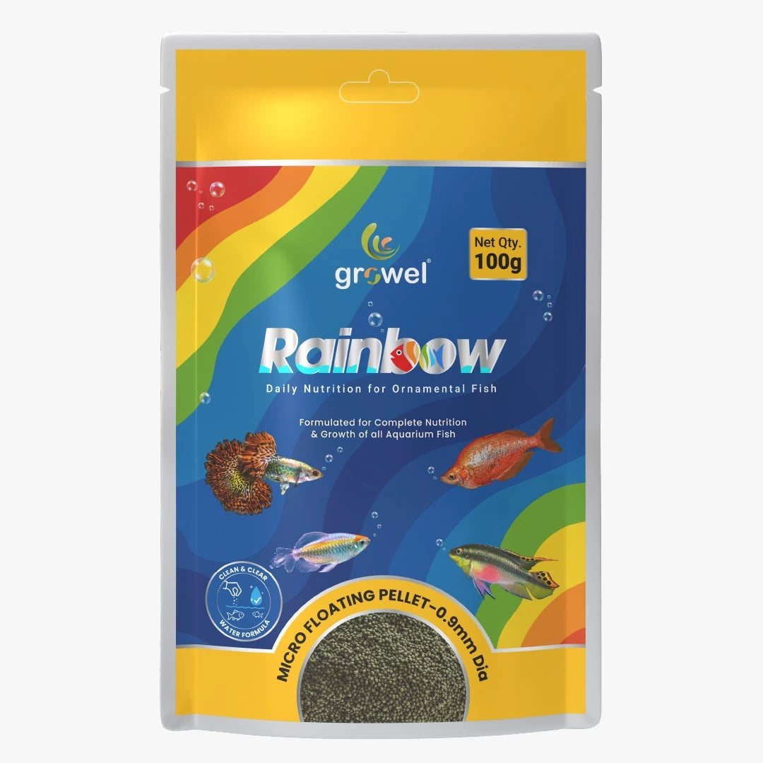 Growel Rainbow Micro Floating Pellets | 0.9mm